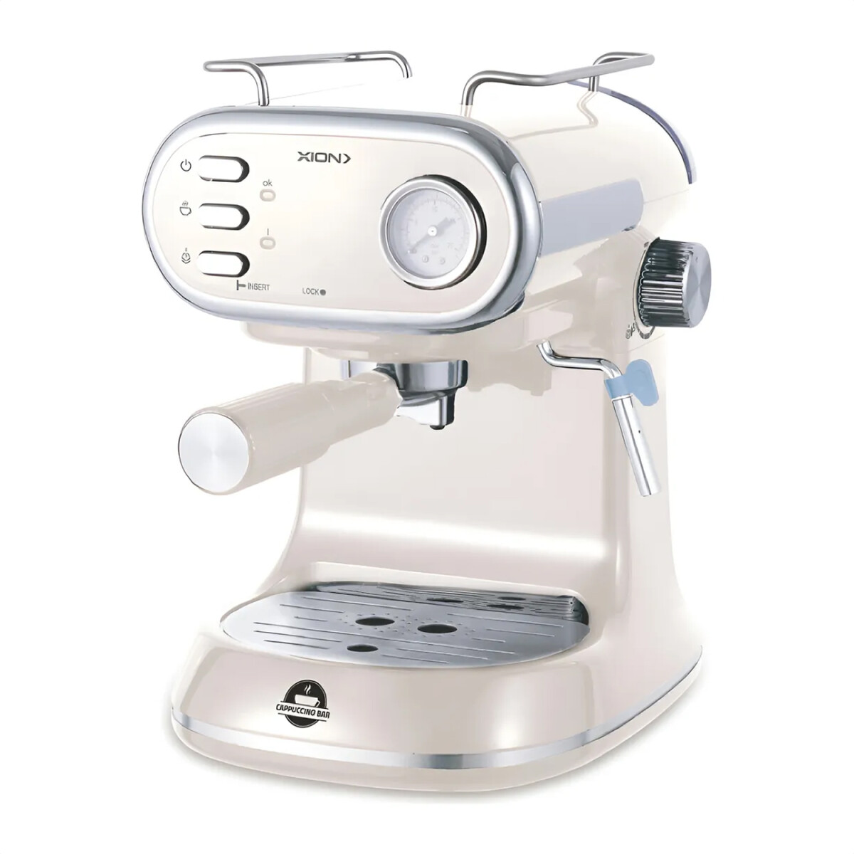 Cafetera Eexpresso Xion Xi-cm-71 Capuccino Retro - CAFETERA EXPRESSO XION XI-CM71 