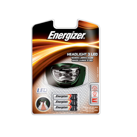 LINTERNA BICICLETA TRASERA LED (2 AAA INCLUIDAS ) ENERGIZER — Kroser