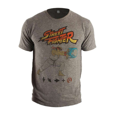 Remera Street Fighter Hadouken - Talle S s