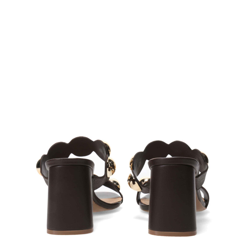 Sandalias de Mujer Bottero con Apliques Marrón