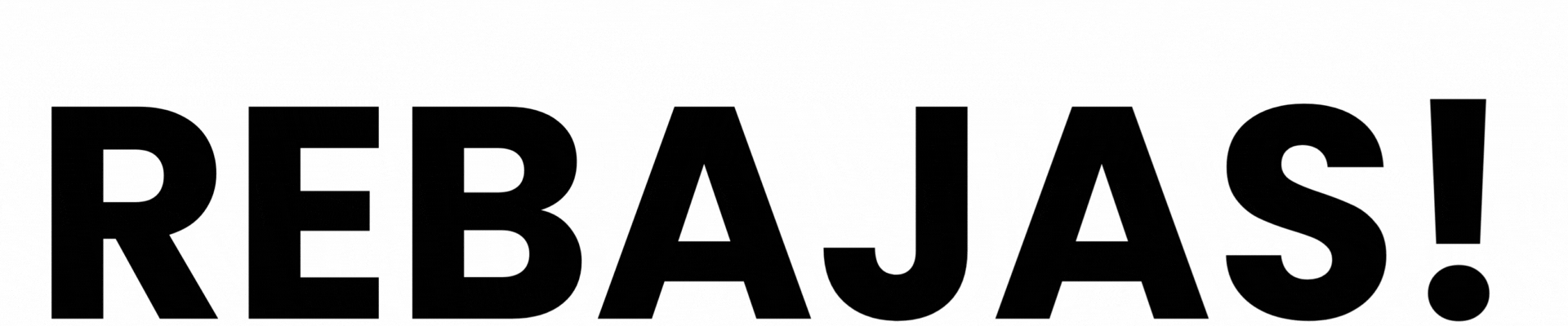 REBAJAS!