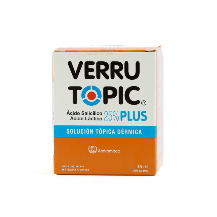 VERRUTOPIC PLUS SOLUCION FRASCO X 15 ML. única