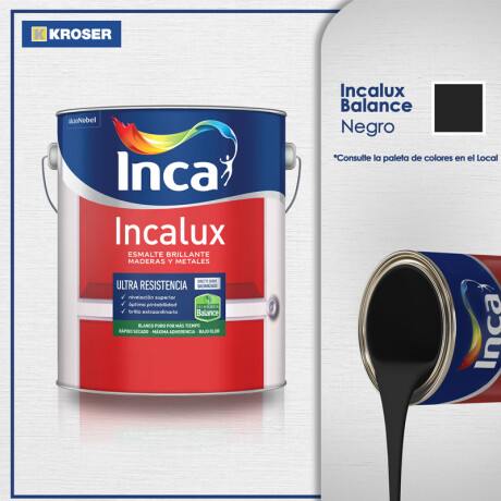 INCALUX BALANCE NEGRO 4L INCA ++ N/a