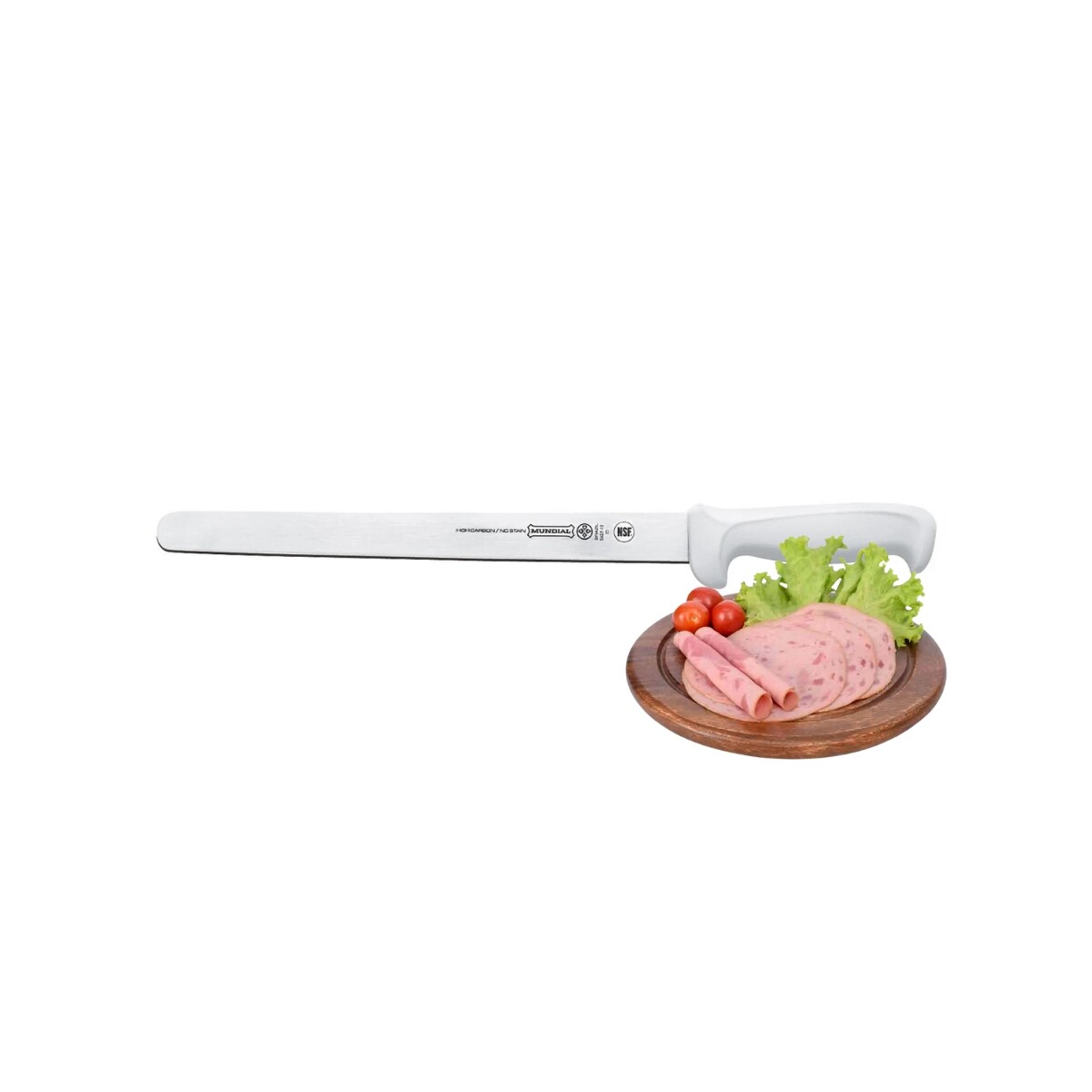 Cuchilla para Fiambre de Acero Inoxidable 12″ Mundial 