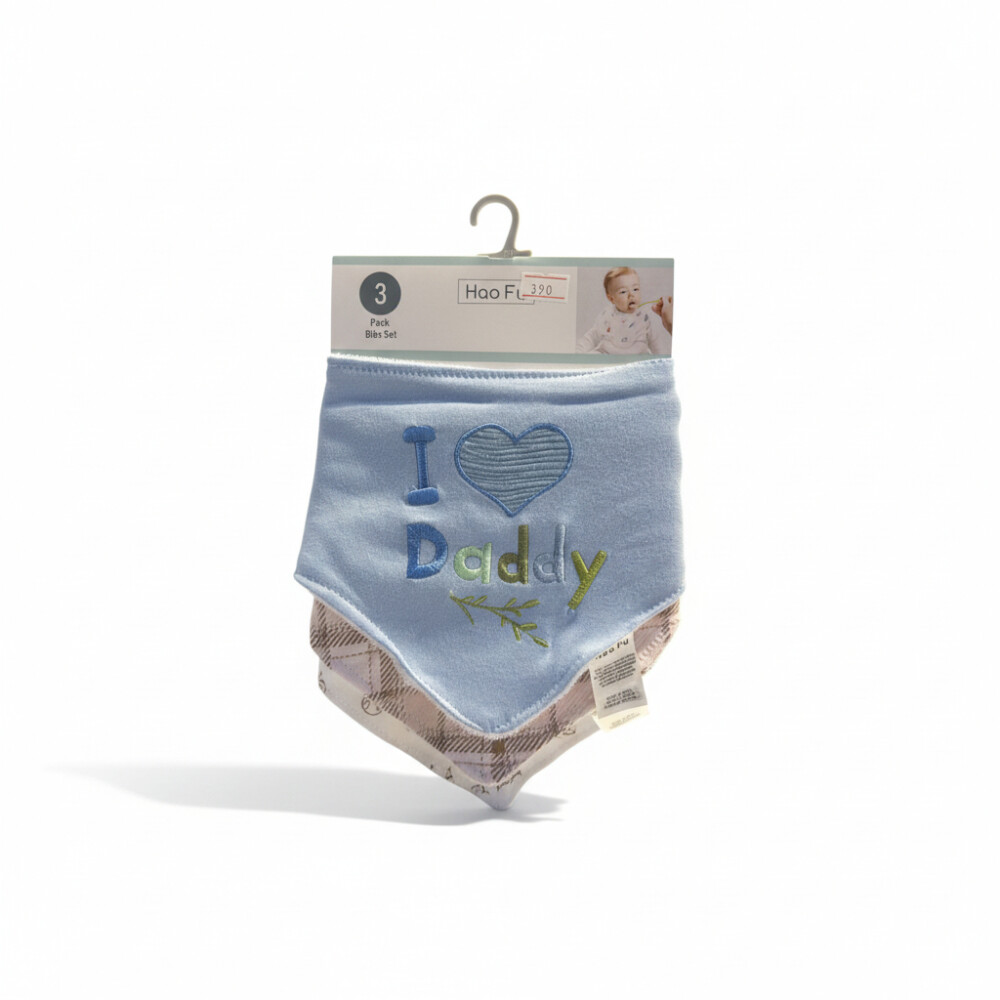 Set x3 baberos bandana GROW daddy