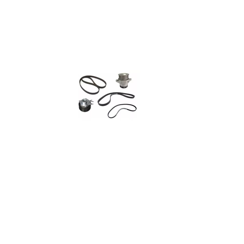 KIT DISTRIBUCION GOL G5/ FOX/SURAN BOMBA + TENSOR ORIGINAL + CORREAS X3 Kit Distribucion Gol G5/ Fox/suran Bomba + Tensor Original + Correas X3