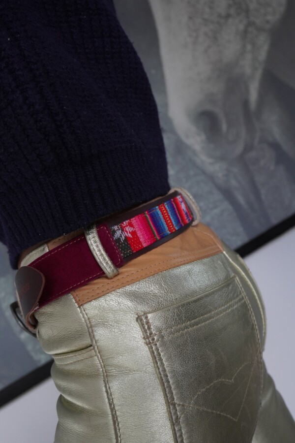 Handcrafted Belt Violeta