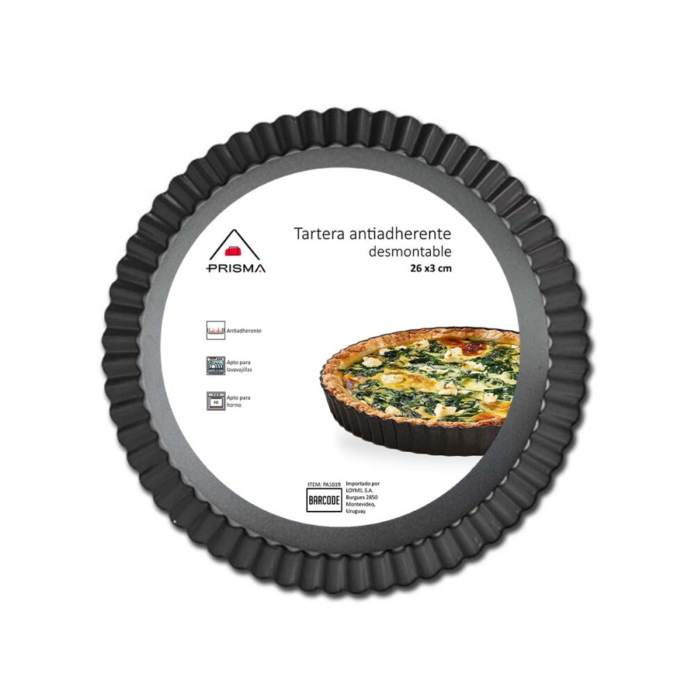 Tartera PRISMA desmontable 28x3 cms Tartera PRISMA desmontable 28x3 cms