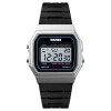 Reloj Skmei 1412SI Deportivo Unisex Digital Negro y Plateado Plateado