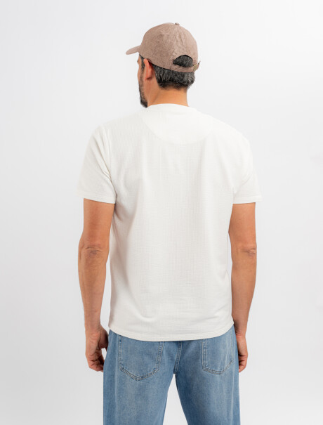 T-shirt m/c cloque Joel crudo