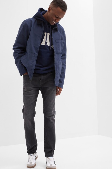 Jean Slim Hombre Washed Black