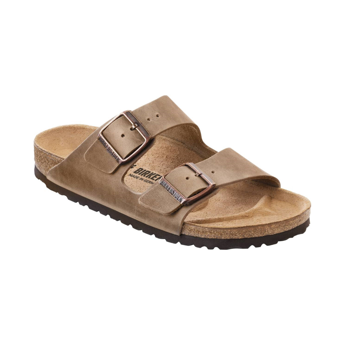 Sandalia Arizona Oiled Leather - Regular - Brown 