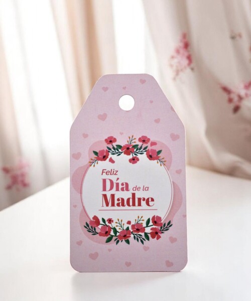 Tag colgante día de la madre. DISEÑO 2