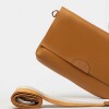 Morral Olivia en cuero graneado Cuoio