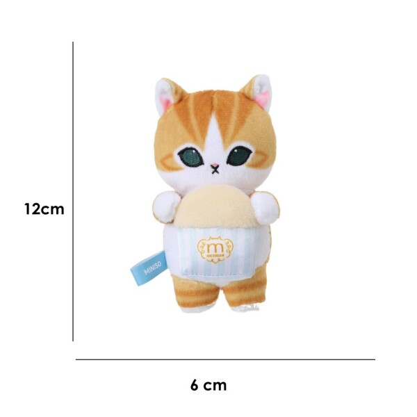 Peluche mini mofusand amarillo