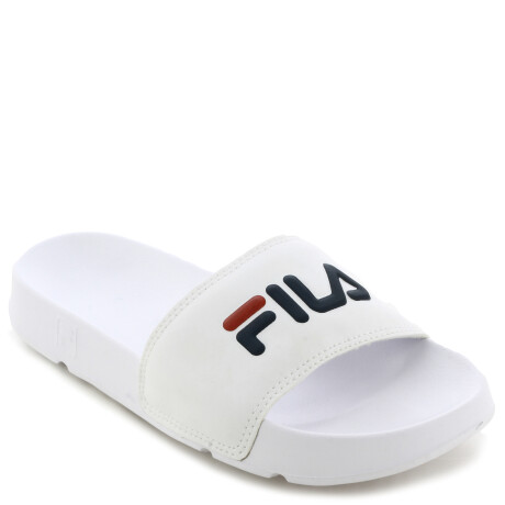 Sandalia de Mujer Fila Flip Flop Drifter W Blanco - Azul Marino - Rojo