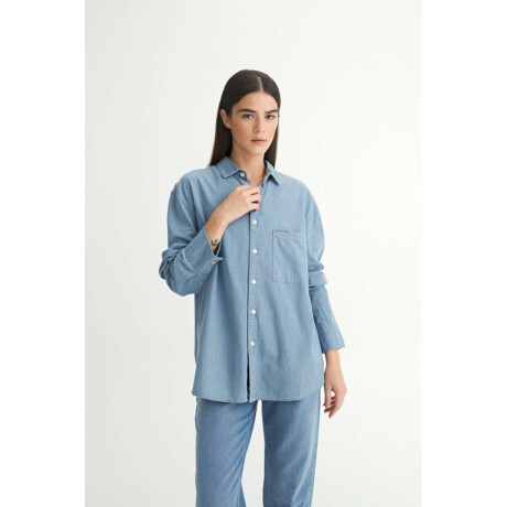 Camisa Meg Light Blue
