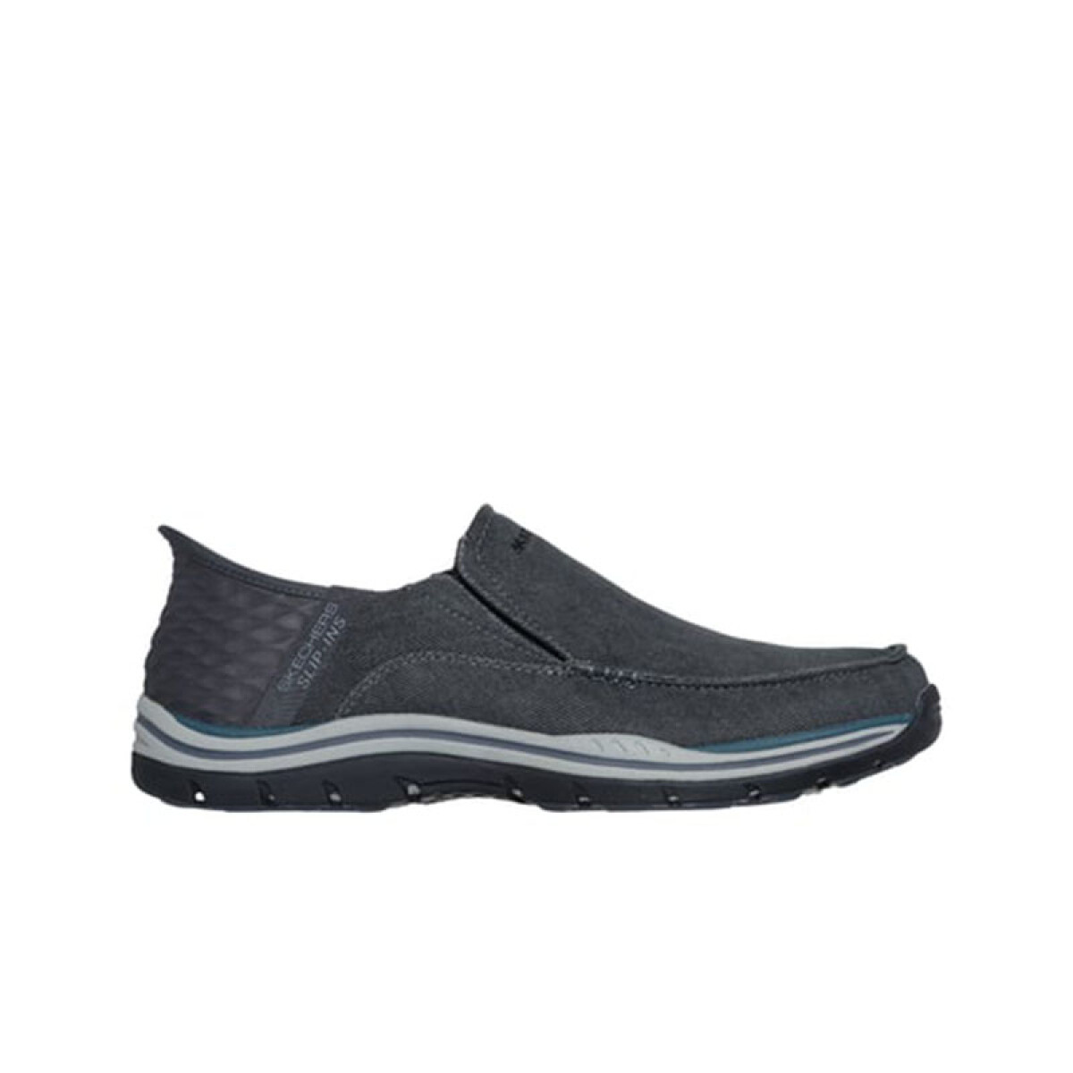 Calzado Slip-Ins Relaxed Fit: Expected - Cayson - Negro 