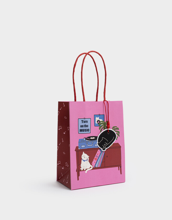 Accesorios Regalos Bolsa De Regalo Chica - Fucsia Claro