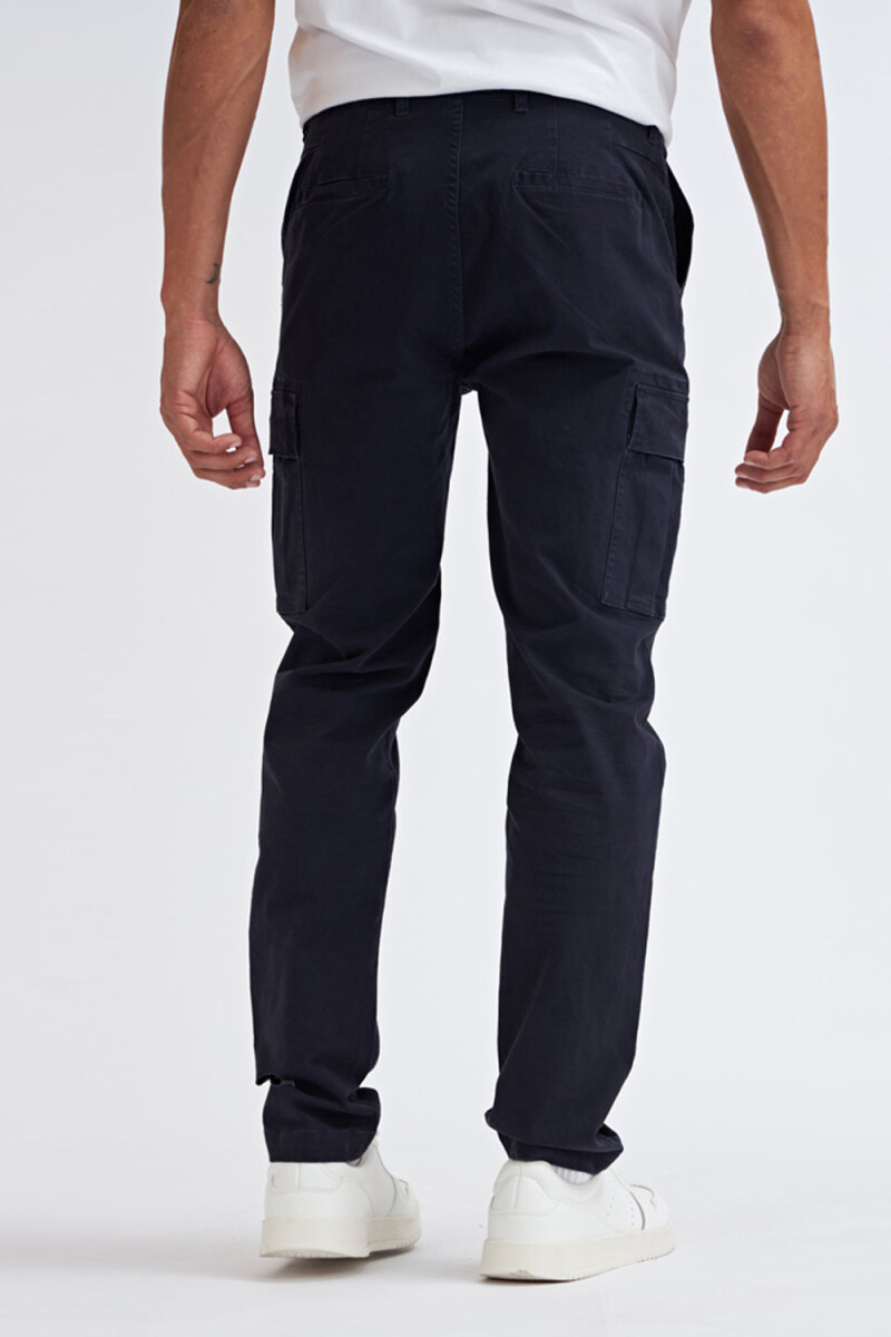 Pantalón cargo clásico Azul Marino