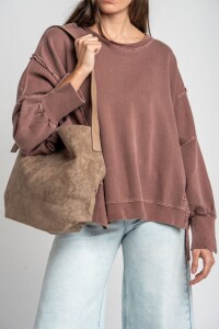 Cartera Gamuza Vegana Vison