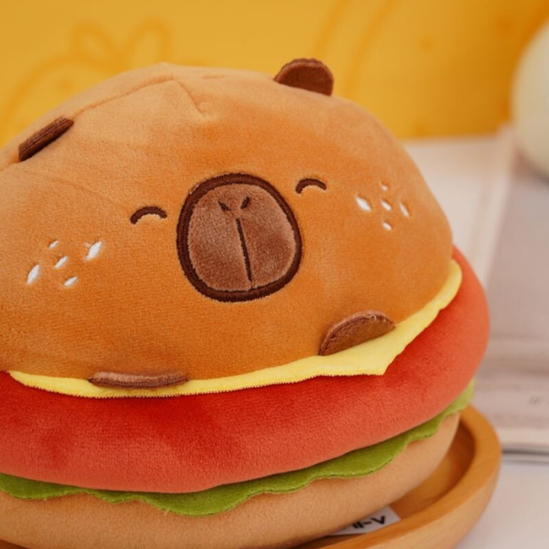 Peluche Capibara Bakery - Hamburguesa - Xs Peluche Capibara Bakery - Hamburguesa - Xs