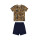 Conjunto Tropic Summer Marrón