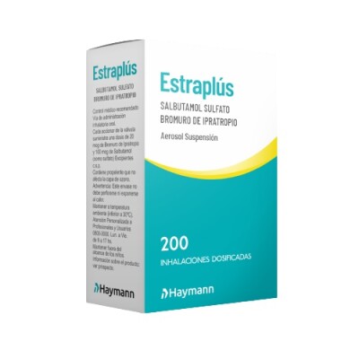 Estraplus Inhalador 200 Dosis. Estraplus Inhalador 200 Dosis.