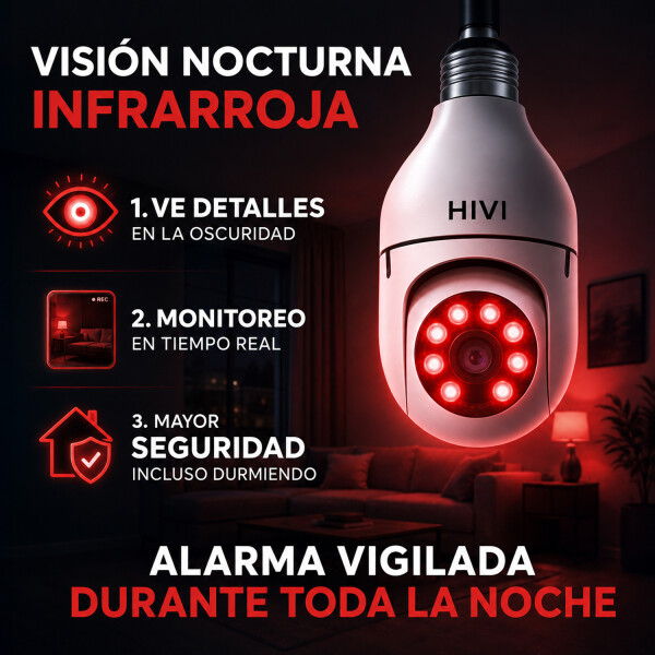 Cámara De Vigilancia Tuya Bombita Hl015 CAMARA SEGURIDAD BOMBITA ARTEC HL015