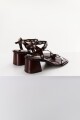 SANDALIA REBEL MARRON