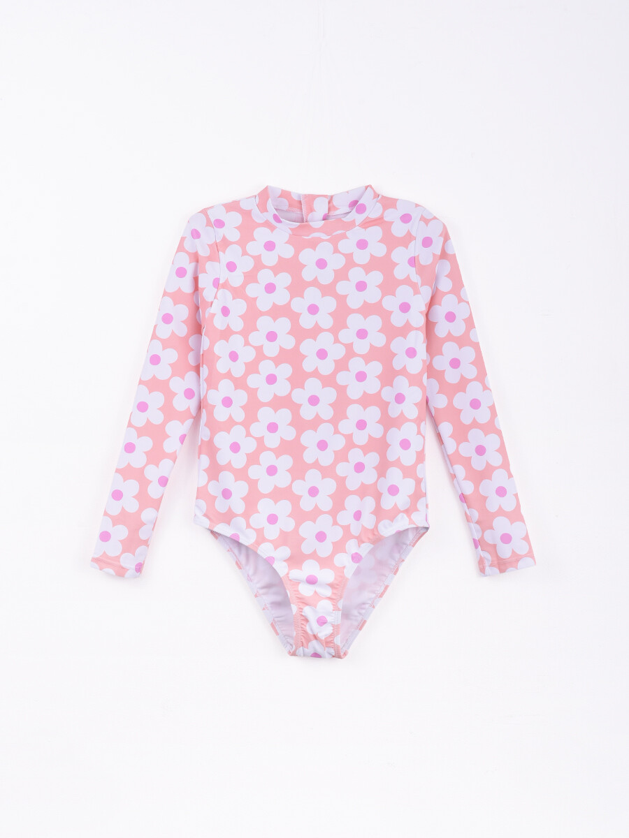 MALLA ENTERA MENTA MANGA LARGA - VARIANTE 2 