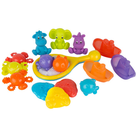 Set De Juguetes Para El Baño Playgro 188413 16 Piezas Ub 001