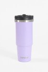 Mug vaso térmico grande acero lila