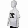 Diadora Junior. T-SHIRT SS CHROMIA Blanco