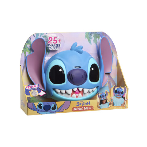 Máscara Parlante Stitch Con Sonido Just Play U