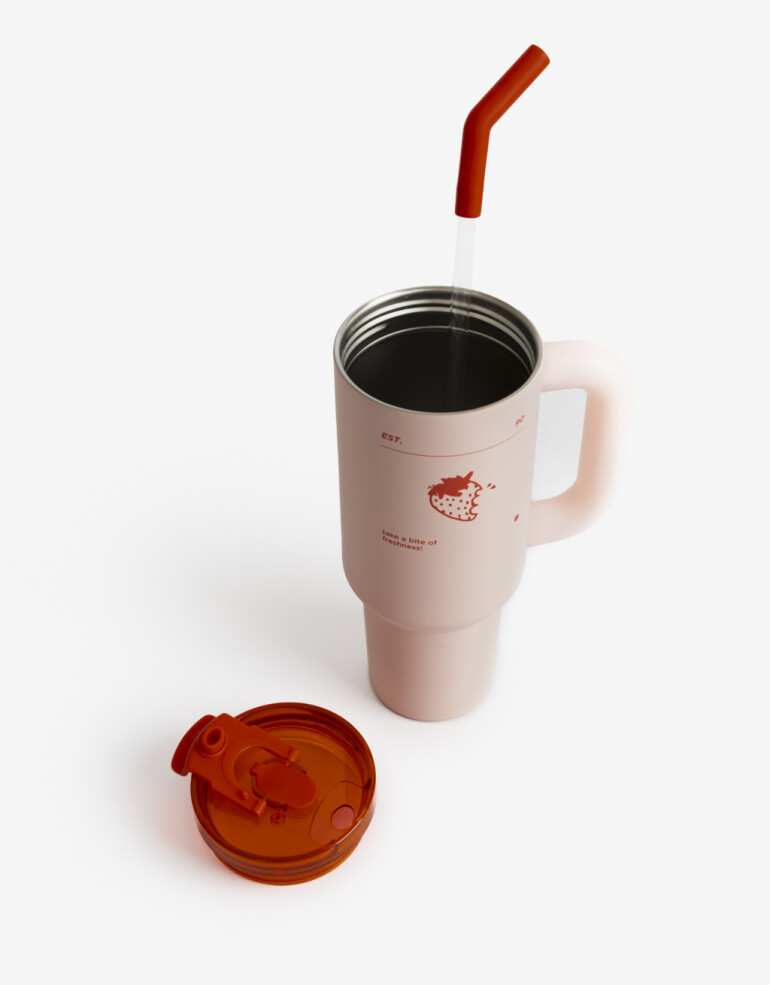 Artículos cocina Vasos Vaso Metálico Estampado - Combinacion Bicolor