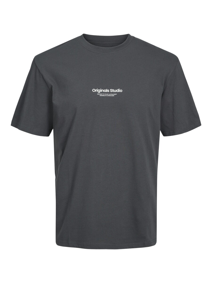 Camiseta Vesterbro Black - Asphalt 