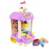 Máquina Infantil Grúa Agarra Juguetes Peluches Con Sonido Ax Variante Color Violeta