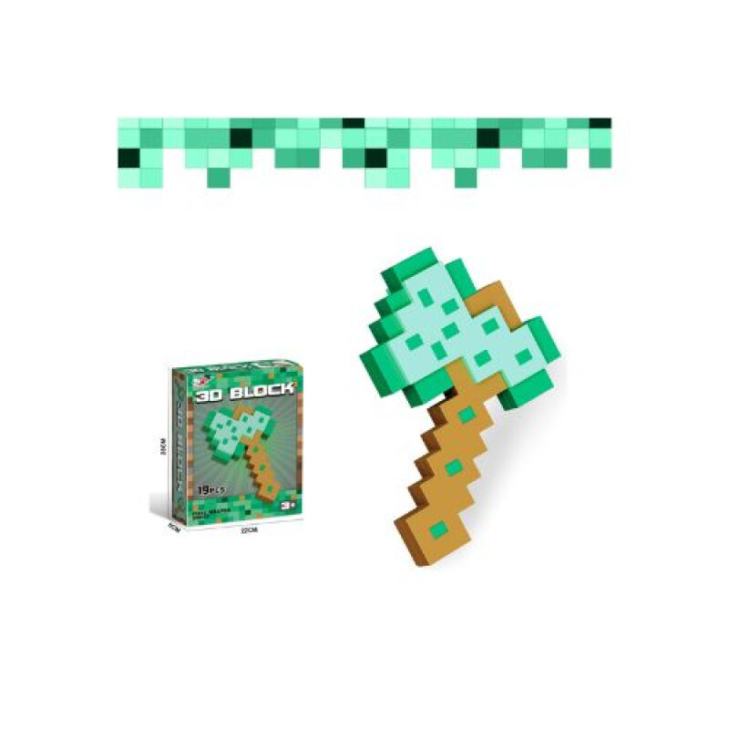 Juego de Construccion 3D para armar - Hacha Juego De Construccion 3d Para Armar - Hacha
