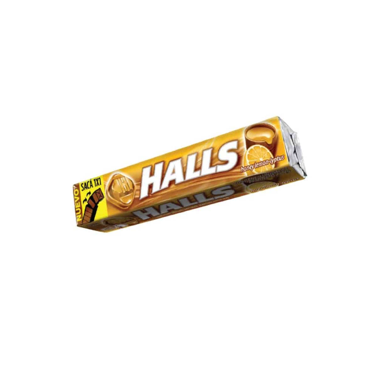 Caramelo Halls Lyptus Miel y Limón 28g 