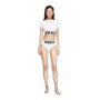 Ropa Interior Urbano Para Mujer Uftee-Sport-Cropped-T-Shirt White