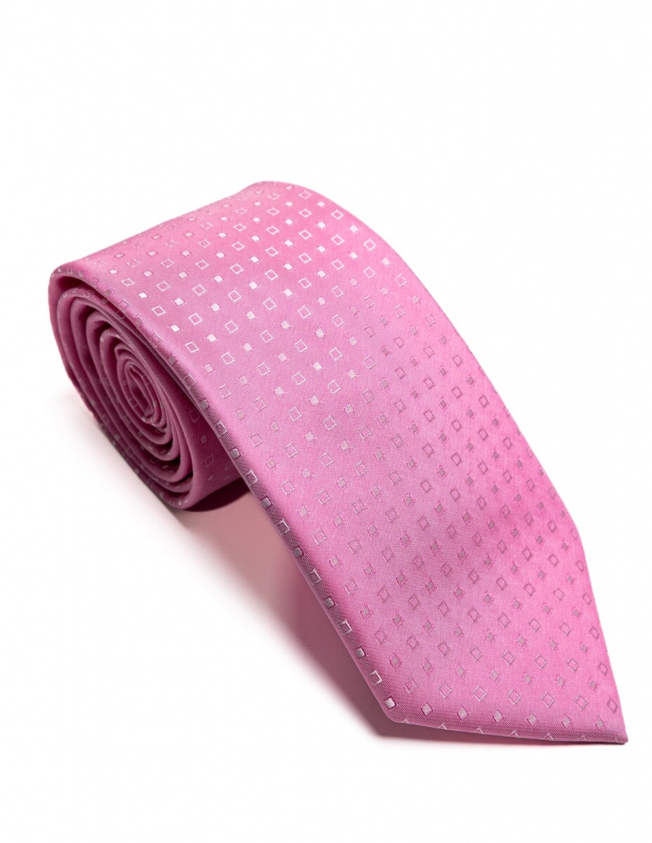 Corbata 8 cm - ROSA 