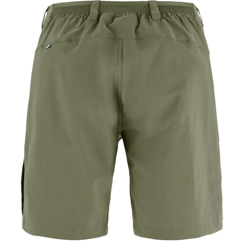 Short Fjallraven Abisko Hybrid Trail Shorts M Hombre Laurel Green