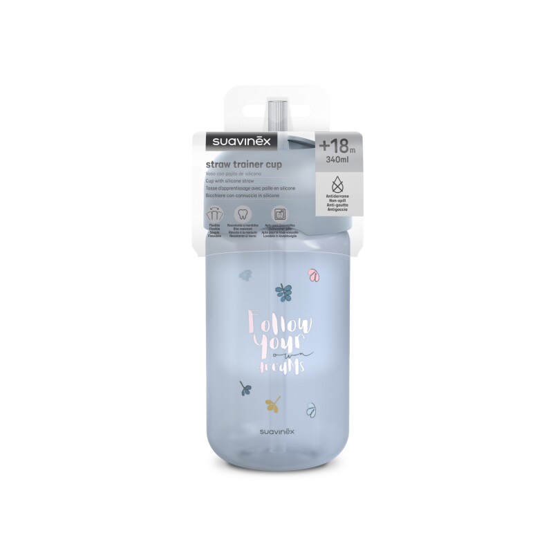 Vaso Suavinex Con Sorbito Wonder 340ml Azul Vaso Suavinex Con Sorbito Wonder 340ml Azul