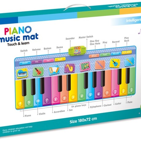 Juego Infantil Mega Alfombra de Baile Piano 001