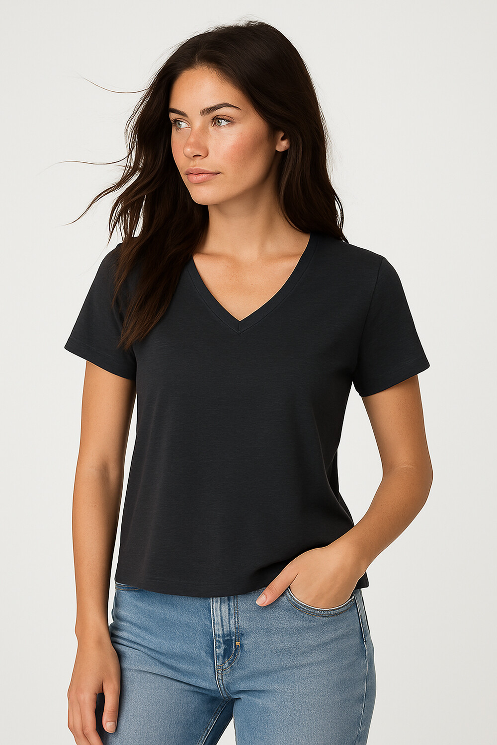 Remera Blumi Gris Topo