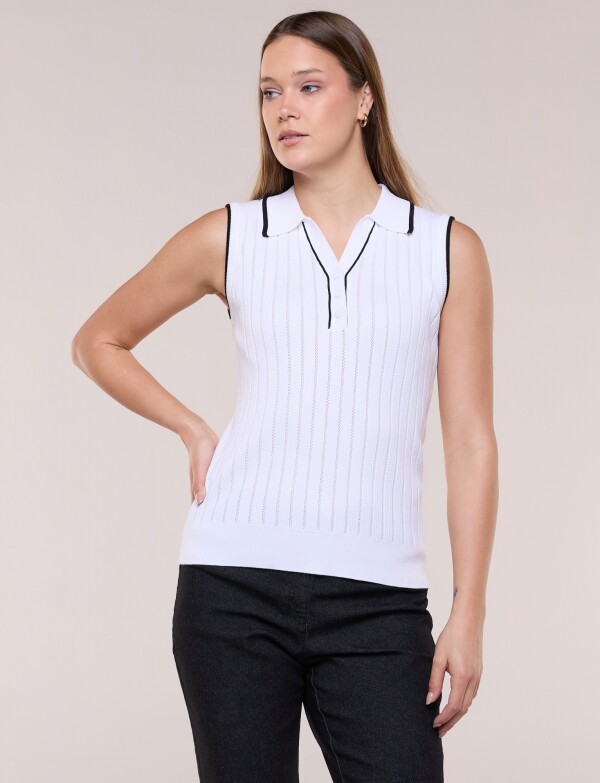 Musculosa Tejida CRUDO