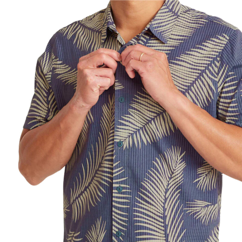 Camisa Roark Bless Up - Azul Camisa Roark Bless Up - Azul