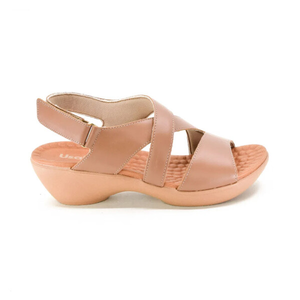 SANDALIAS SANDALIA TIRAS CRUZADAS - USAFLEX CAMEL