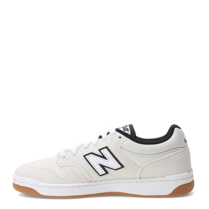 Championes de Hombre New Balance Skate Patin 480 Blanco - Negro